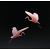 Flamingo Duo Mobile Sculpture From John Perry 8in Wing Span