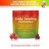 Tanning Gummy, with L-tyrosine, Vitamin D+E, Beta-carotene, & Safflower Seed