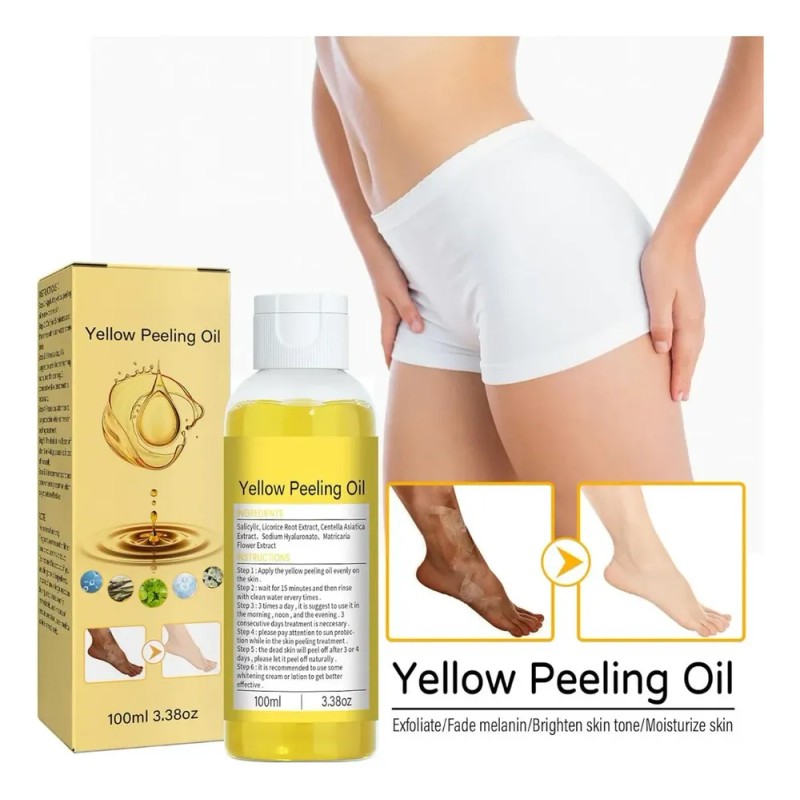 Aceite Exfoliante For Pieles Oscuras, Aceite Exfoliante