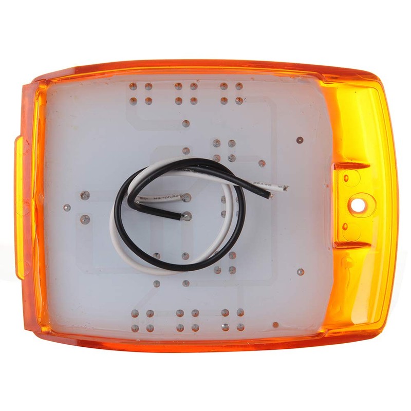 OCPTY 5pcs 17 Diodes Amber Len Amber Light Truck Cab