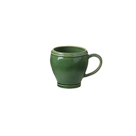 Casafina Ceramic Stoneware 14 oz. Mug - Fontana Collection, Forest Green | Microwave & Dishwasher Safe Dinnerware | Food Safe Glazing | Restaurant Quality Drinkware