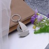 IKAAR Metal Keyring, silver