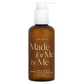 AXIS-Y Bioma Restablecimiento De Moringa Aceite Limpiador Con Aceite De Moringa, Complejo De 5 Probióticos, Aceite De Caléndula | Limpiador De Aceite Suave Para Rostro Y Piel Sensibl
