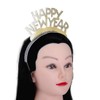 BinaryABC Happy New Year Headband Tiara,New Years Party Favor,New Years