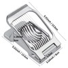 Egg Slicer, Heavy Duty Metal Egg Slicer Cutter for Boiled