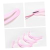NOLITOY 5sets Reusable Eyebrow Stencils Adjustable Eyebrow Assistant Grooming Kit for Women and Girls Create Defined Natural Shapes Pink