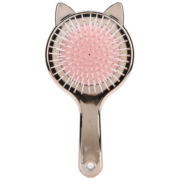 Entwirrende Haarbürste für Frauen, Entwirrungsbürste für die Kopfhautmassage, Luftkissen-Haarbürste für natürliches Haar, Salon-Styling-Tool für Friseur/Zuhause (Pink)