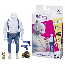 Fortnite Victory Royale Series Meowscles (Ghost) 6'' Collectible Action Figure (F5950)