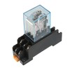 uxcell A14071800ux0297 35mm DIN Rail DPDT 8P General Purpose Power