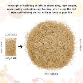 PINENUTS Crinkle Paper Filler for Gift Boxes Baskets Filler Paper Shred 7oz Crinkle Cut Paper for Christmas Wedding Birthday (Kraft paper color)