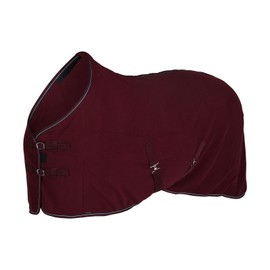 HORZE Kiel Fleece Cooler - Dark Red - 69 in