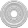 Ekena Millwork CMP16CO Cole Thermoformed PVC Ceiling Medallion (Fits Canopies