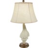 BLACK FOREST DECOR White Conch Shell Table Lamp – Coastal