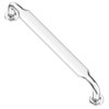 Alzassbg 10 Pack Polished Chrome Cabinet Handles, 5 Inch(128mm) Hole