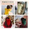 Loqpol 3 PCS Large Velvet Hair Bows, Oversized Long Tail