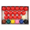 Snooker Balls Set, 22-Piece Tournament Weight (141g) 52.5mm Phenolic Resin