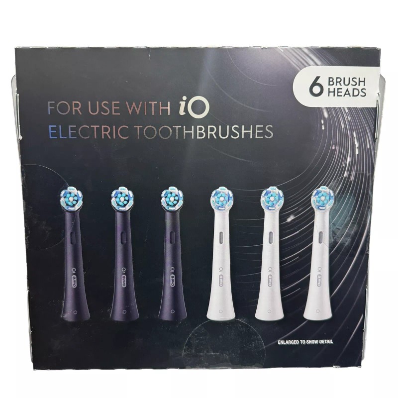 NEW Oral-B io Series Ultimate Clean 6 Replacement Brush Heads