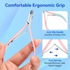Makartt Cuticle Nippers - 7mm Blade Cuticle Trimmer with Dual