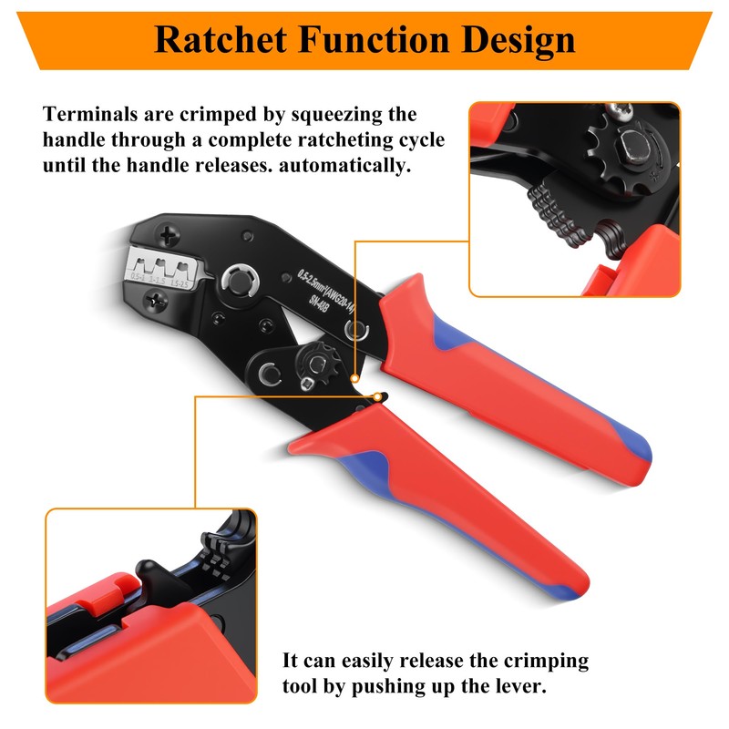 808Pcs 50 Sets Waterproof Automotive Electrical Wire Connectors with Ratcheting