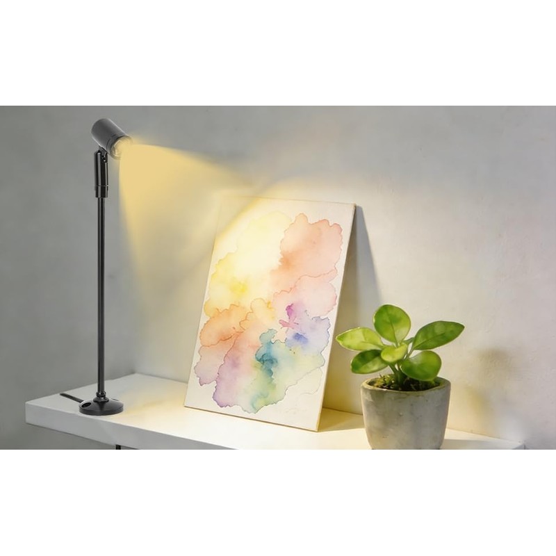 Jewelry Display Spotlight Stand Cabinet LED Spotlight Aluminium Small Art