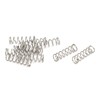 TA-VIGOR 10Pcs Extended Compressed Spring, 3mm OD,0.3mm Wire Size,10mm Length
