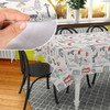 ANRO Oilcloth Tablecloth Washable Wax Tablecloth Plastic Tablecloth Sold by