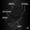 Classic Line Men's Motorcycle Gloves - High-Quality Genuine Leather, Reinforced