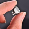 Lakesstory Metal Hook and Eye Nickel Sewing Hooks & Eyes