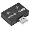 USB Splitter Male to 2 Female Adapter,USB 2.0 1 Male