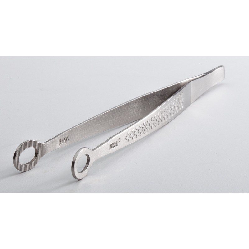 Mercer Culinary M35238 Precision Plus Tong, Flat Oval End, 6