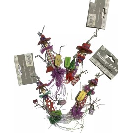 Danbury Mint Lot of 4 Red Hat Society Ladies Christmas Tree Ornament Decoration Hatter Party