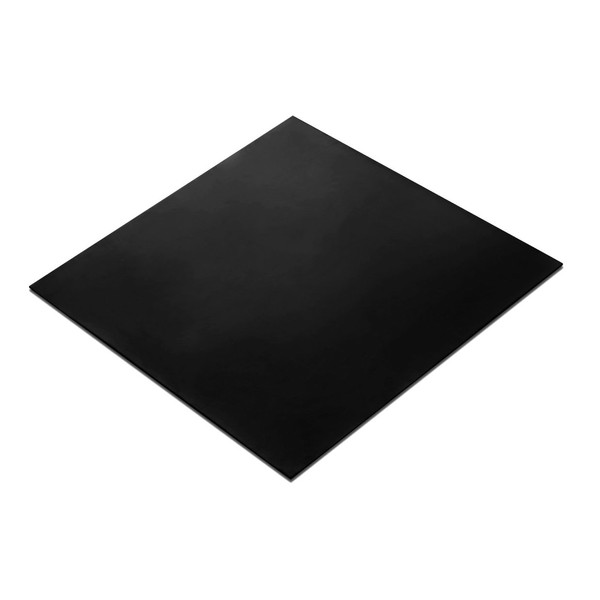 Herco 1/32" (0.8mm) Thick Black EPDM Rubber Sheet - ASTM