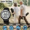 Waterproof Pedometer Watch for Senior Non Bluetooth No App Required