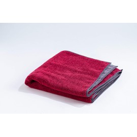 kainoo Imabari Towel Face Towel, Traditional Japanese Color, 13.4 x 33.5 inches (34 x 85 cm), Red Type, Soft Color, Made in Japan, Imabari, Solid Color, Gentle Touch, Commercial Use, Spa Towel,
