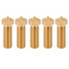 5pcs CHT V6 3D Printer Nozzle 3 Holes High Flow