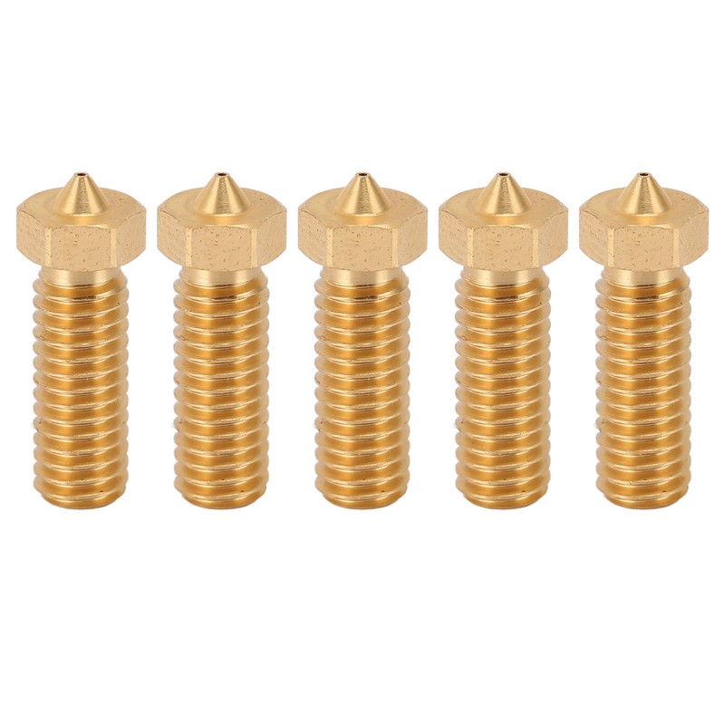 5pcs CHT V6 3D Printer Nozzle 3 Holes High Flow