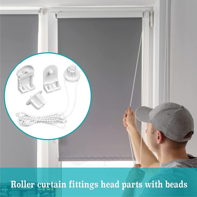 Roller Blind Spares Replacement Repair Kit,25mm Curtain Roller Blind Accessories