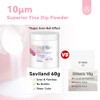 Saviland Kit Uñas Polvo Inmersión Transparente Starter 60g 1oz Dip