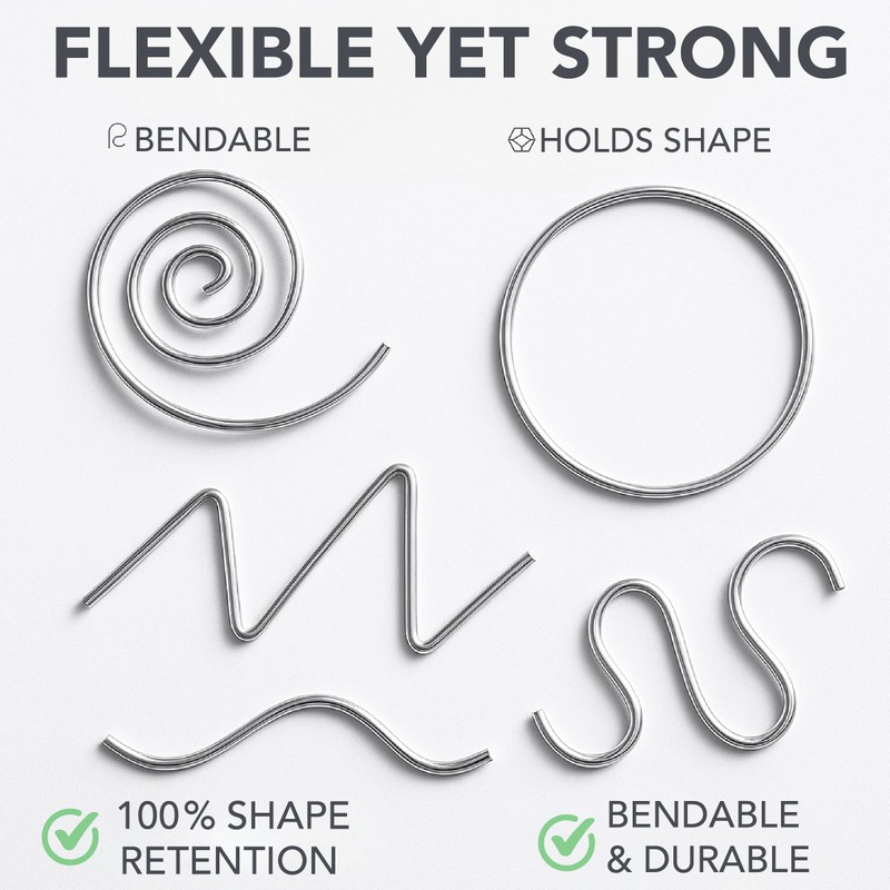 Mr. Pen- 15 Gauge Aluminum Craft Wire, 1.5 mm, 32.5
