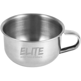 Elite Beauty Tools & Products Elite Beauty Tools & Products Shaving Soap Bowl, Shaving Bowl, Soap Dish, Shaving Mug with Handle to Make Cream for Shaving, Gift for Men