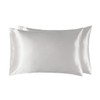 Bedding 4 Homes 2 Pieces Satin Pillowcases with Sleep Mask