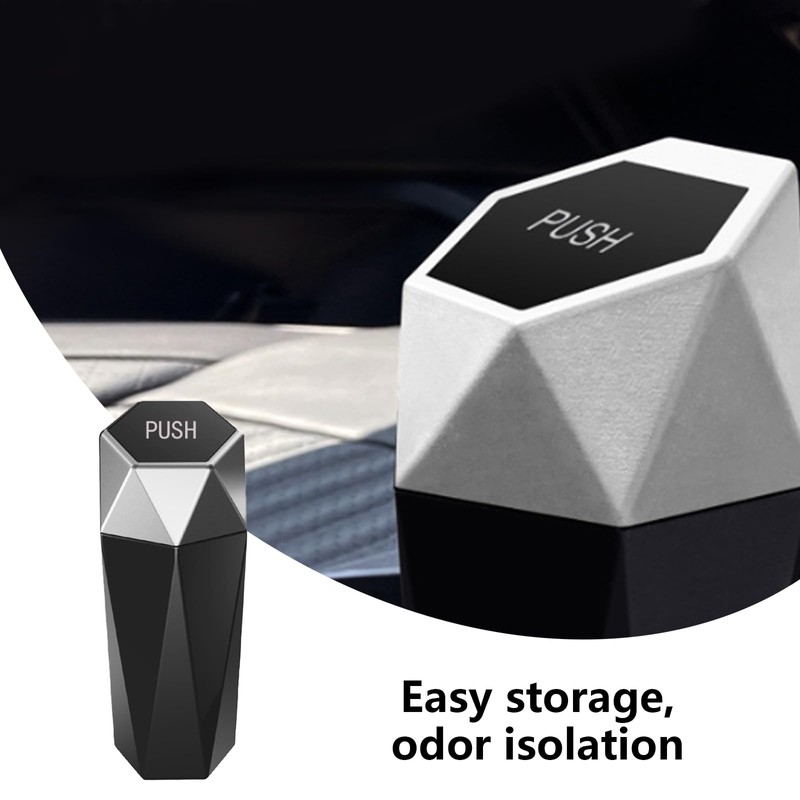IUSOT Car Bin, Mini Car Bin, Car Trash Can with