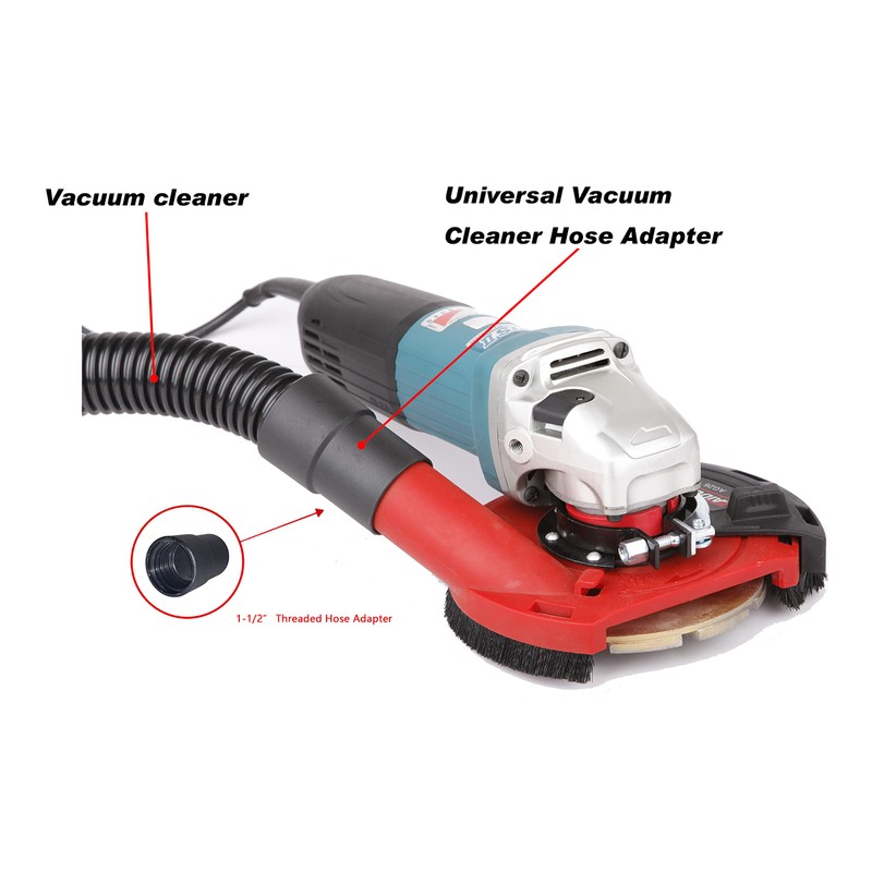 Aidelife Surface Grinding Dust Shroud for Angle Grinders 115mm/125mm+Diamond Grinding