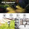 nipify Solar Spot Lights Outdoor Motion Sensor with 3 Modes,
