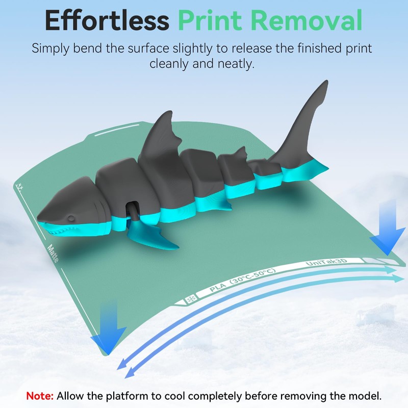 Energy-Saving Cold Build Plate for Bambu Lab X2D/P2S/P1S/A1/P1P/X1C/X1/X1E 3D Printers,257x257mm