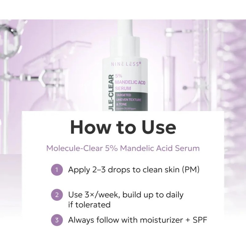 Srum Nineless cido Mandlico 5 Antiacn Exfoliante Suave 30ml