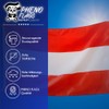 PHENO FLAGS Premium Austria Flag, 90 x 150 cm, Extremely