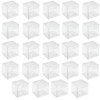 Stunning Medium Clear Favor Boxes - 3" x 3" x