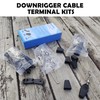EUPHENG 10PCS Downrigger Cable Terminator Kit, Fast & Reliable, No
