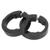 Tomotato 2-Piece Circlips for Bicycle Handlebar Grips, Aluminium Alloy Bicycle